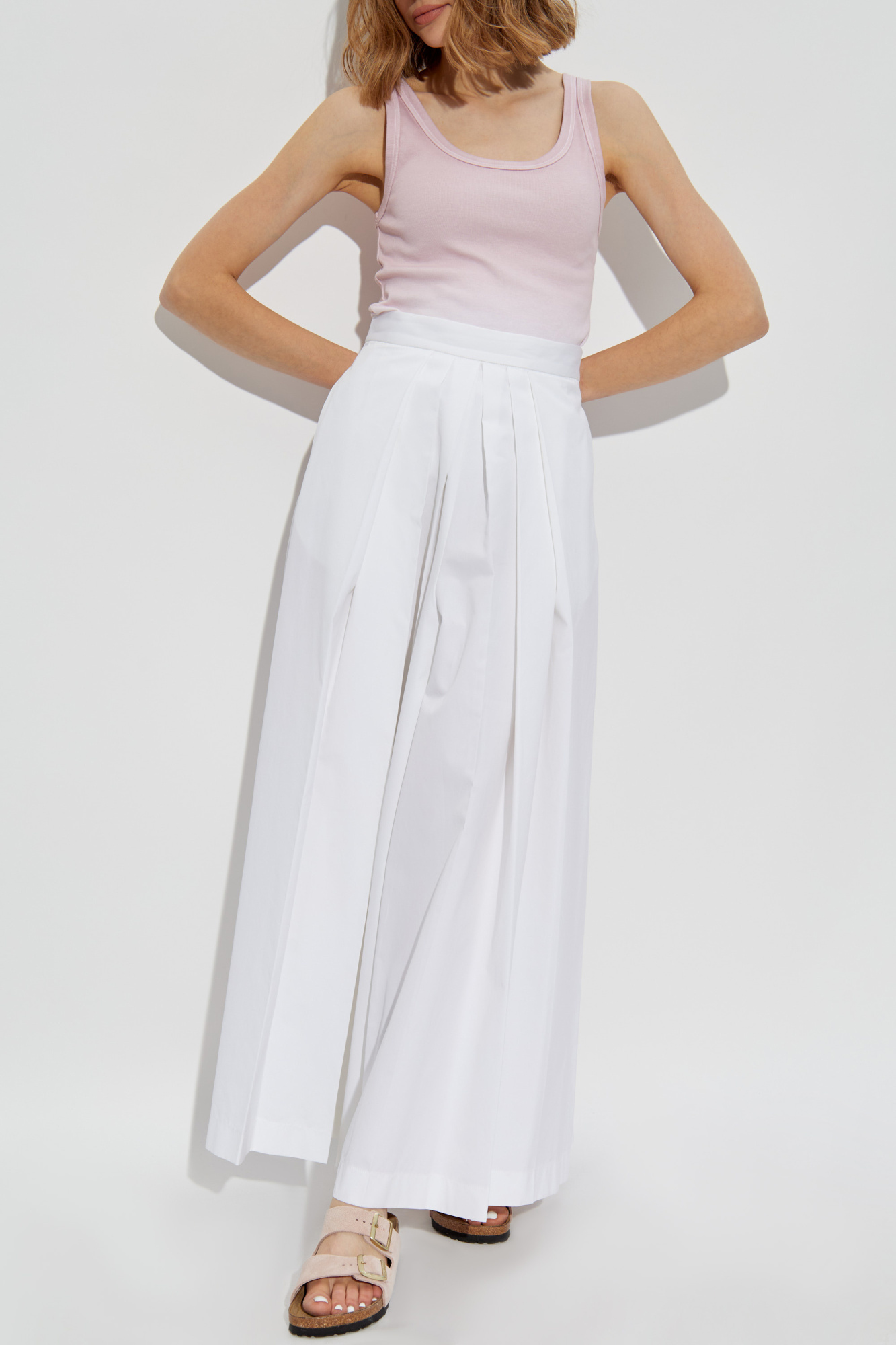 Tシャツ・カットソー FABIANA FILIPPI Women Tops JED265F278L1890142 WHITE Fabiana Filippi T-shirts And Polos In White | ModeSens